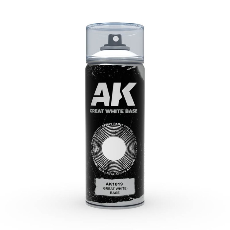 AK Interactive AK-01019 AK Interactive Белый базовый, Спрей, 150 мл
