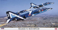 Hasegawa 09636 Самолет Mitsubishi T-2 "BLUE IMPULSE" (HASEGAWA) 1/48