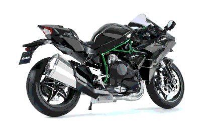 Meng Model MT-002s Kawasaki Ninja H2™ (Pre-colored Edition) 1/9