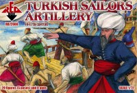 Red Box 72080 Turkish sailors artillery, 16-17th century 1/72