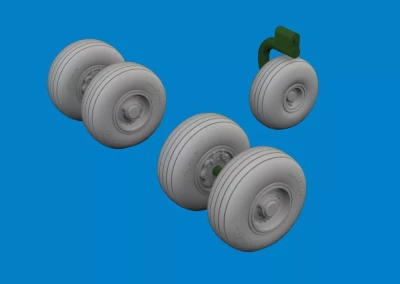 Eduard 6481138 BRASSIN Jaguar GR.1 / GR.1A wheels (AIRF) 1/48