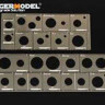 Voyager Model TEZ036 WWII AFV Road Wheels Stenciling Templates (For DRAGON) 1/35
