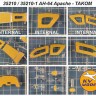 KV Models 35210 AH-64 D / DI / E / AH Mk. 1 Apache (Takom #2601, #2602, #2603, #2604, #2605, #2606, #2607, #2608) TAKOM US 1/35