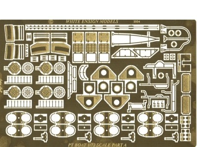 White Ensign Models PE 7205 PT-109 for Revell PT 1/72