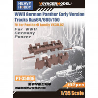 Heavy Hobby PT-35006 WWII German Panther Early Version Tracks 1/35