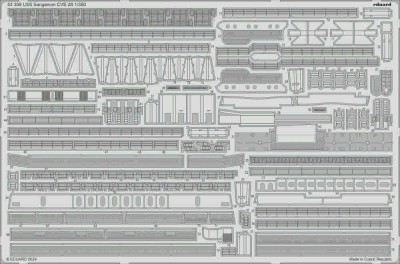 Eduard BIG5373 USS Sangamon CVE-26 (TRUMP) 1/350