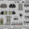 Eduard 73414 1/72 Фототравление для Hellcat Mk.I S.A.