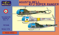 Lf Model P7246 1/72 Agusta-Bell 47J Super Ranger (3x Ital. camo)