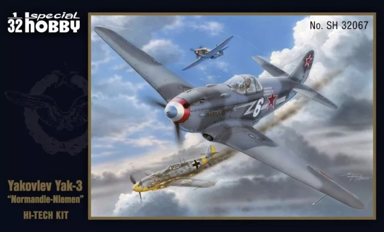 Special Hobby SH32067 Yakovlev Yak-3 'Normandie-Niemen' HI-TECH 1/32