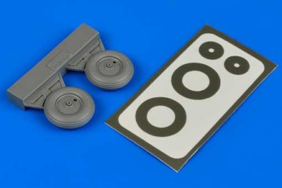 Aires 4601 YAK-1 wheels &amp; paint masks 1/48