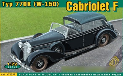 Ace Model 72559 Mercedes Benz Typ 770K\ W-150\ Cabriolet 1/72