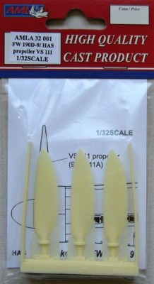 AML AMLA32001 Fw 190 D-9 Propeller VS-111 (HAS) 1/32