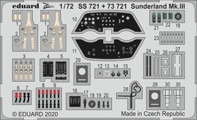 Eduard SS721 1/72 Sunderland Mk.III (SP.H.)