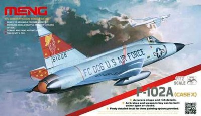 Meng Model DS-003s F-102A (case X) &quot;George Walker Bush&quot; 1/72