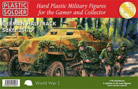Plastic Soldier WW2V20006 1/72nd Easy Assembly German Sdkfz 251 Ausf D Half track