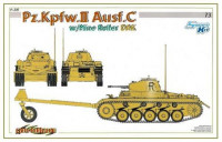 Dragon 6752 Pz.Kpfw. II Ausf. C (w/mine roller, DAK) 1/35