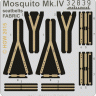 Eduard 32839 Mosquito Mk.IV seatbelts FABRIC 1/32