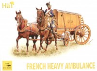 HAT 8104 Napoleonic French Heavy Ambulance x 3 1/72