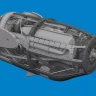 Eduard 6481036 BRASSIN P-38F/G left engine PRINT 1/48