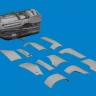 Eduard 6481036 BRASSIN P-38F/G left engine PRINT 1/48