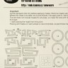 New Ware NWA-M0095 Mask Me262 B-1/U-1 ADVANCED (REV 04995) 1/32