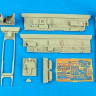 Aires 4586 Bf 110D-3 cockpit set 1/48