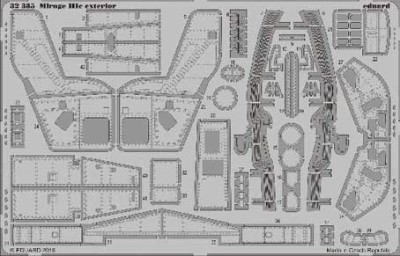 Eduard 32385 Mirage IIIc exterior1/32