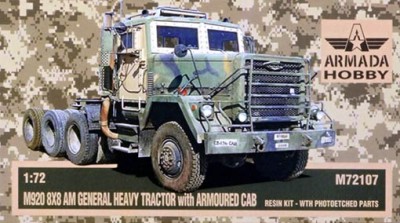 Armada Hobby M72107 M920 8x8 Heavy Tractor w/ Armoured Cab 1/72