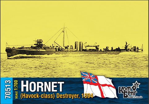 Combrig 70513 HMS Hornet (Havock-class) Destroyer, 1894 1/700