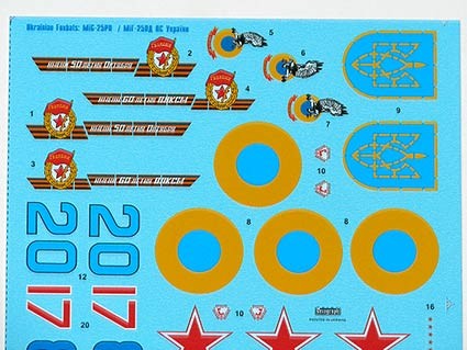 Foxbot Decals FBOT48035 Ukrainian Foxbats: Mikoyan MiG-25PDS 1/48