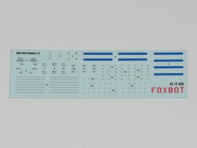 Foxbot Decals FBOT72065 Missile AIM-54A Phoenix Stencils 1/72