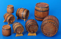 Plus model 204 Wooden barrels 1:35