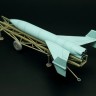 Brengun BRS-48017 Feuerlilie F-55 Flakrakete&dolly (resin kit) 1/48