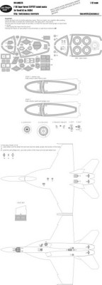 New Ware NWA-M0576 1/32 Mask F-18E Super Hornet EXPERT (REV 04994)