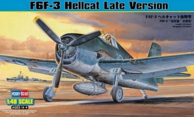 Hobby boss 80359 Самолет F6F-3 Hellcat Late Version (Hobby Boss) 1/48