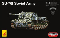 Attack Hobby 72890 SU-76I Soviet Army (with metal barrel) 1/72