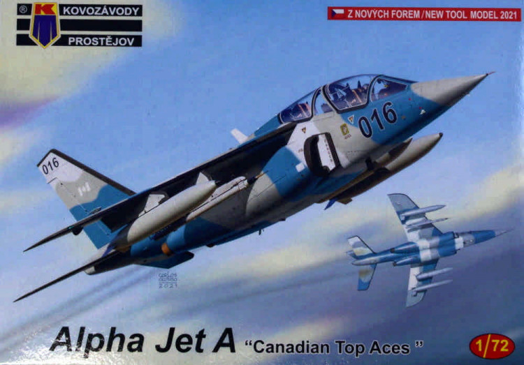Kovozavody Prostejov 72265 Alpha Jet A 'Canadian Top Aces' (3x camo) 1/72