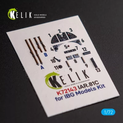 Reskit K72143 IAR.81c interior 3D (IBG) 1/72