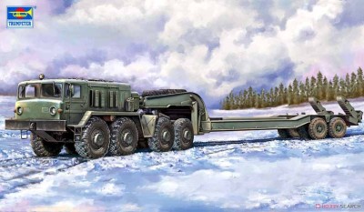 Trumpeter 07194 MAZ-537G intermediate type with MAZ/ChMZAP 1/72