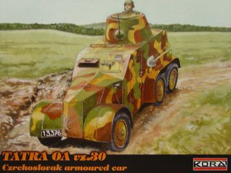 Kora Model A3514 TATRA OA vz.30 (Czechoslovak armoured car) 1/35