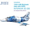 Quinta studio QD48526 A-4M late (Hasegawa/Hobby2000) 3D Декаль интерьера кабины 1/48