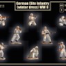 Mars MAR72111 German Elite Infantry in winter uniforms (WWII) 40 figures in 8 different poses 1/72