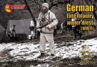Mars MAR72111 German Elite Infantry in winter uniforms (WWII) 40 figures in 8 different poses 1/72