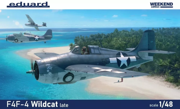 Eduard 84204 F4F-4 Wildcat late (Weekend Edition) 1/48