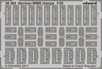 Eduard 36362 German WW2 clamps 1/35