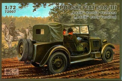 IBG Models 72007 Polski FIAT 508/III Lazik early version 1/72