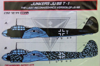 Kora Model CSD7244 Junkers Ju 88 T-1 Conv.set&decal (HAS,AMT) 1/72