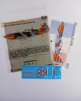 Print Scale PSM72017 Dewoitine D. 520 includes camouflage pattern paint mask and decals 1/72