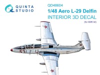 Quinta studio QD48604 L-29 Delfin (AMK) 1/48