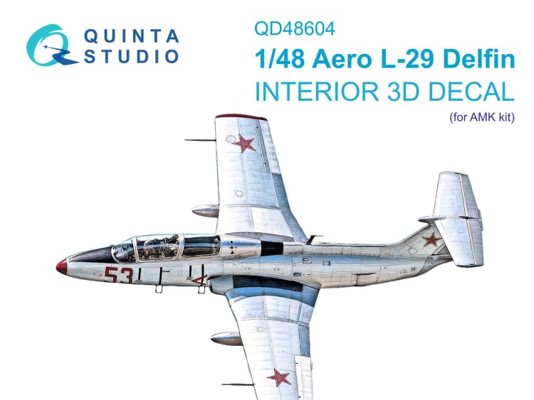 Quinta studio QD48604 L-29 Delfin (AMK) 1/48